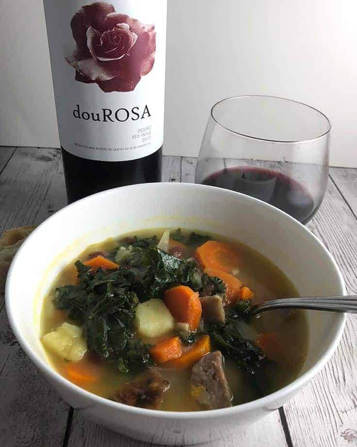 Best Portuguese Kale Soup #winePW | Cooking Chat