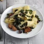 Rigatoni with Sausage and Kale