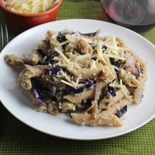 roasted cauliflower penne recipe is great for a chilly evening.