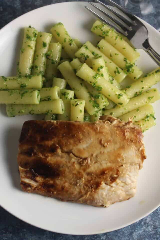 PanSeared Mahi Mahi with Orange Soy Marinade Cooking Chat