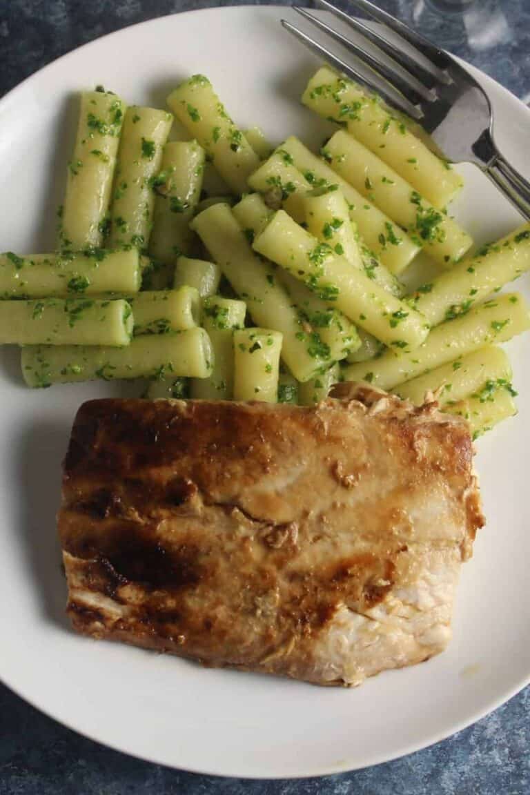 PanSeared Mahi Mahi with Orange Soy Marinade Cooking Chat