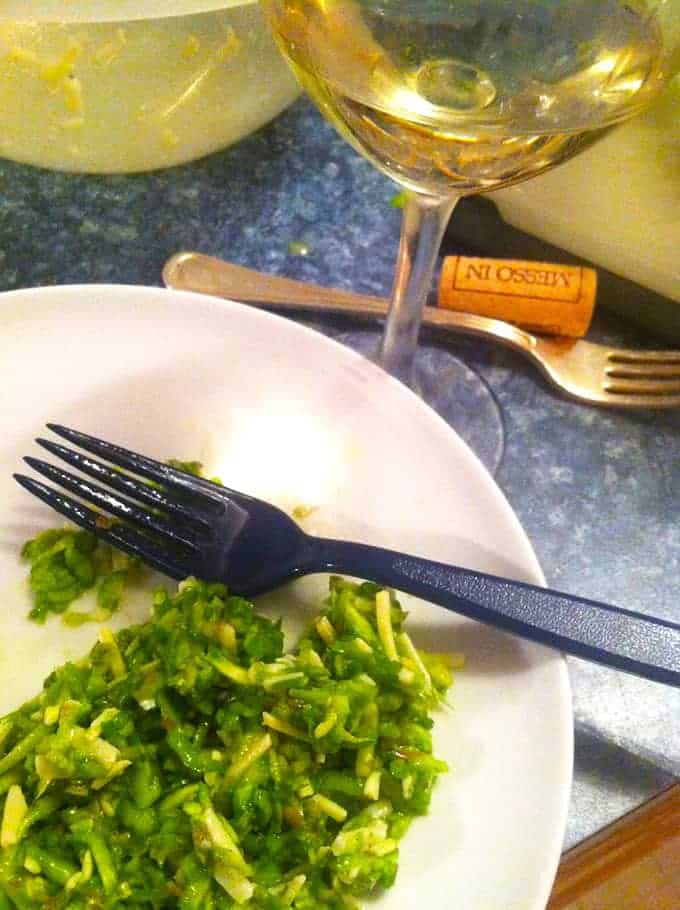 asparagus salad with parmesan cheese