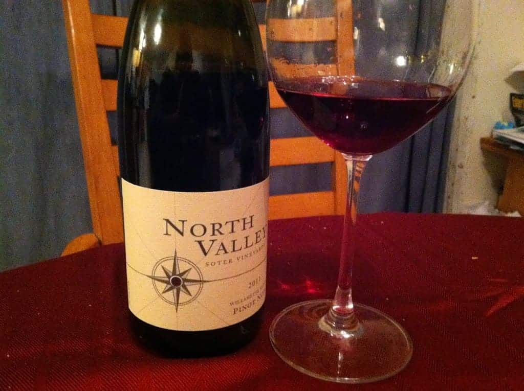 Soter North Valley Pinot Noir makes a nice pairing with salmon. Cooking Chat post. #wine