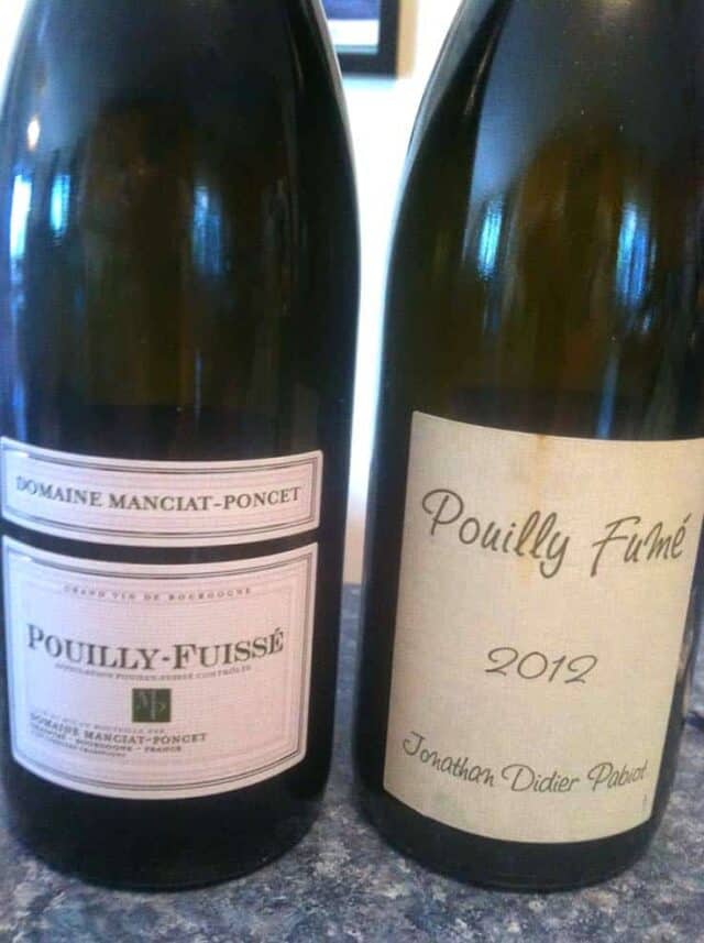 Food Pairings for PouillyFuissé and PouillyFumé Wine Cooking Chat