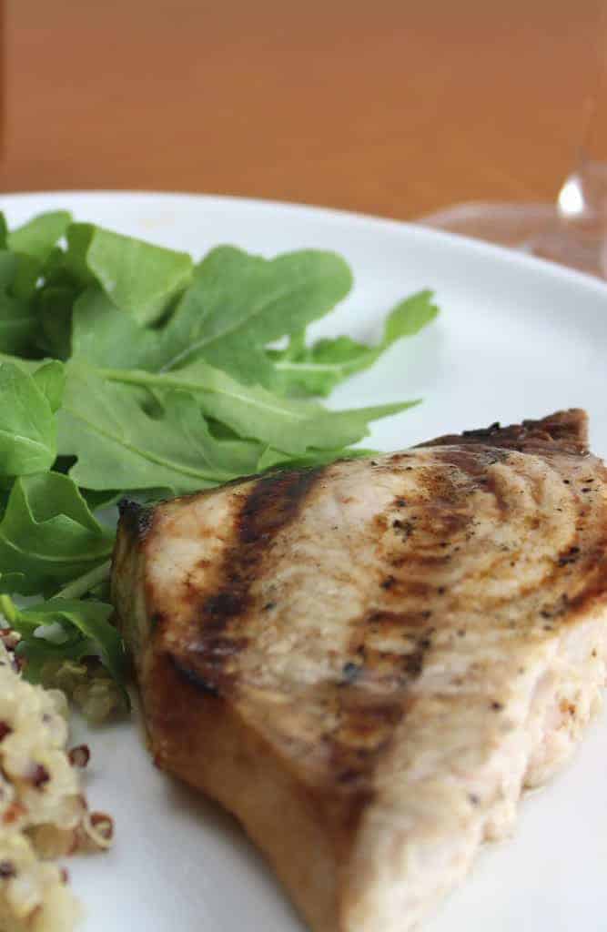 Easy Grilled Swordfish with Garlic Soy Marinade - Cooking Chat