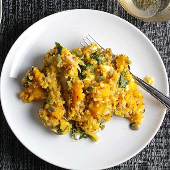 Butternut Squash Quinoa Casserole