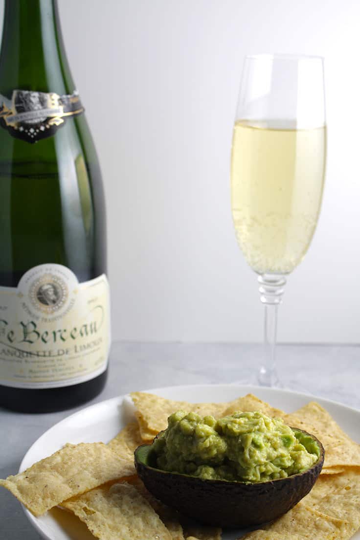 Sparkling Wine for Guacamole