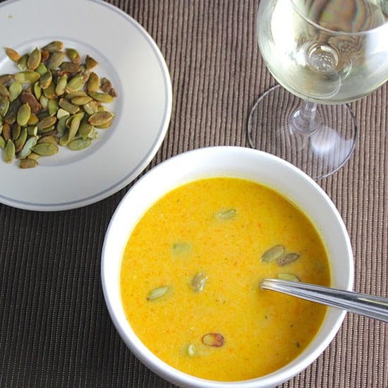 Carrot Ginger Soup — PoppiesandProsecco