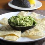 Simple Guacamole Recipe from Cooking Chat, along with wine pairings tips.