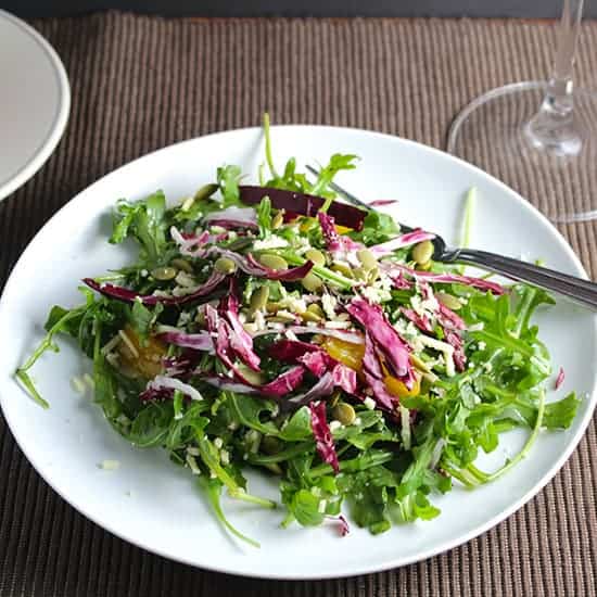 Tuscan Arugula Salad from Cooking Chat.