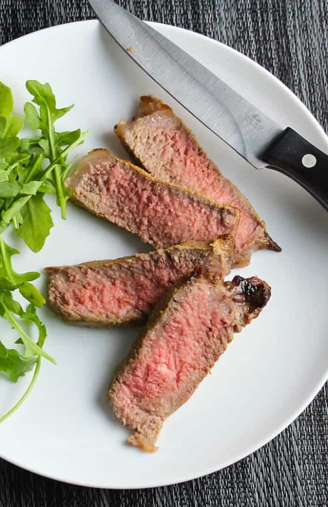 NY Strip Steak with Garlic Cumin Spice Rub Cooking Chat