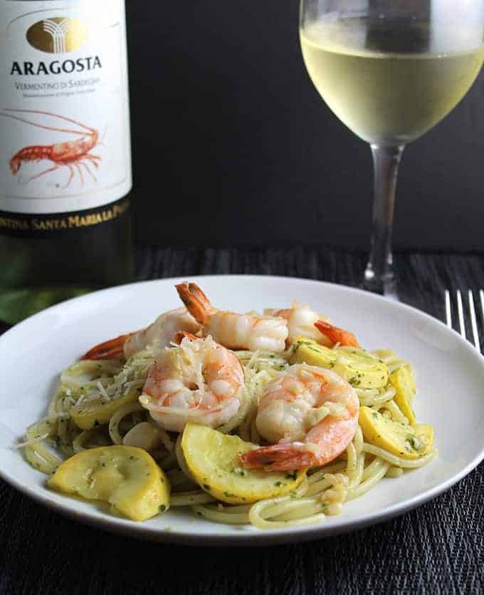 Sicilian Sauteed Shrimp with Almonds - Our Italian Table