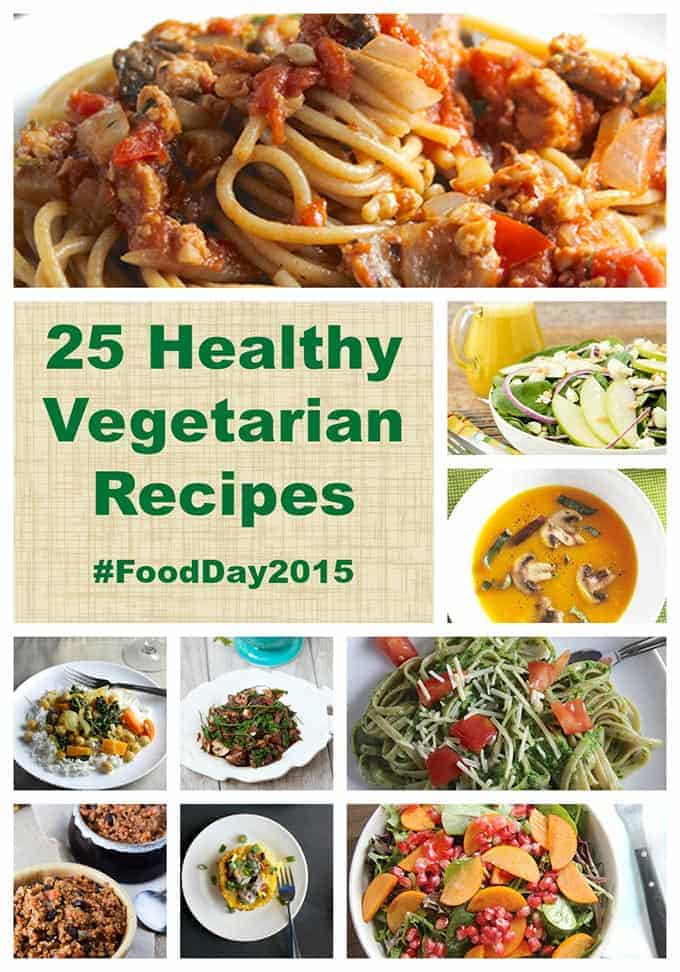 25 Healthy Vegetarian Recipes - Cooking Chat