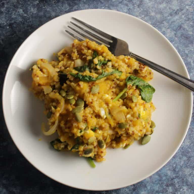Butternut Squash and Quinoa Casserole Cooking Chat