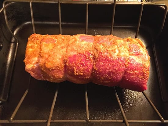 pork ready to roast with chipotle spice rub