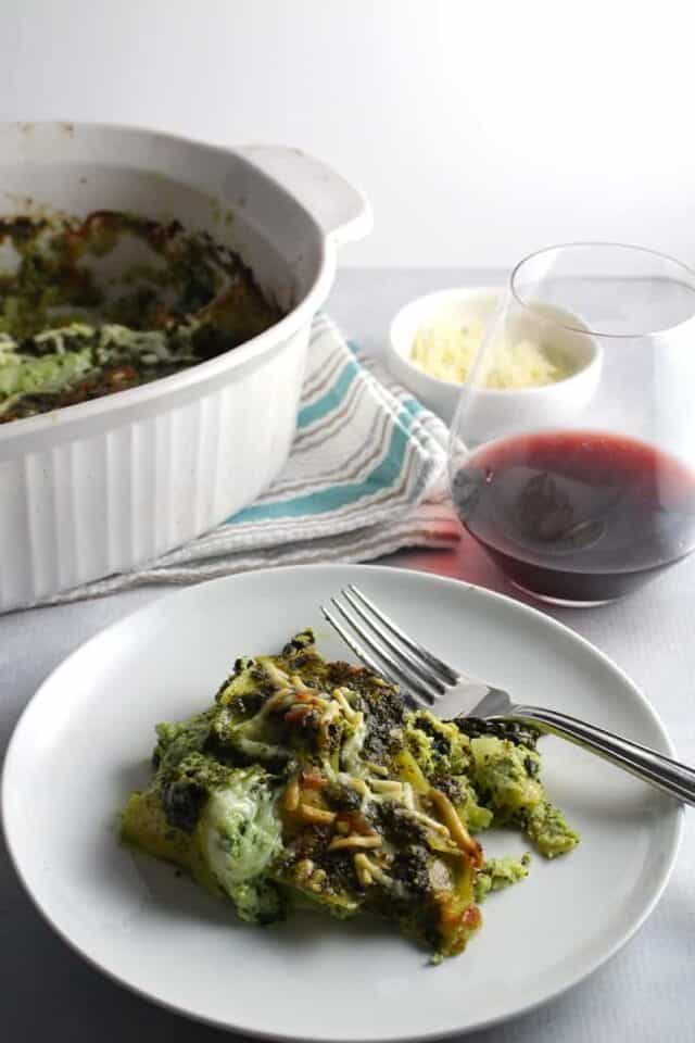Kale Pesto Lasagna Cooking Chat