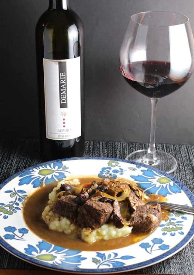 Porcini Mushroom Beef Stew with Wine Pairings Cooking Chat