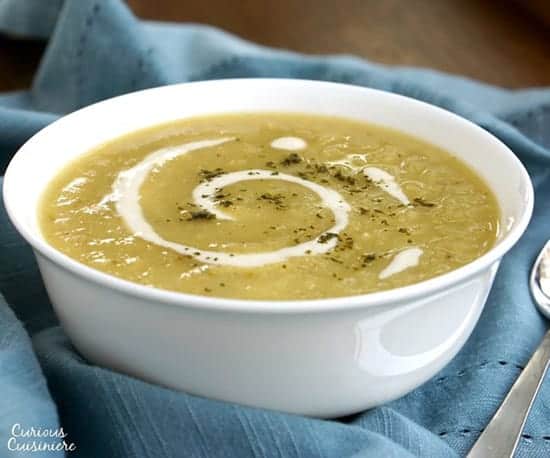 bowl of Irish Parsnip Soup
