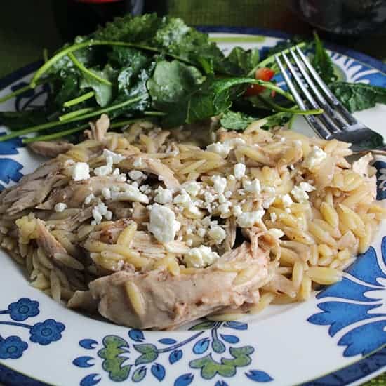 Middle Eastern Chicken Orzo