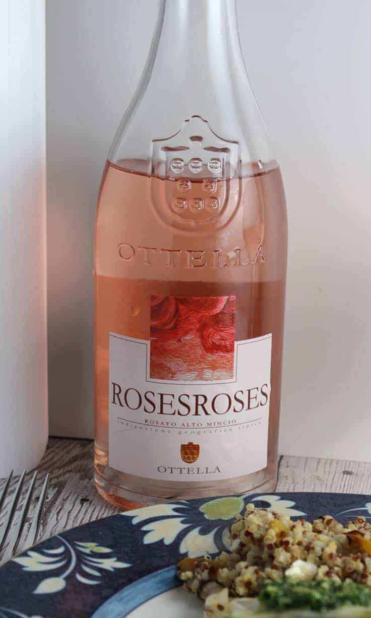 Ottella Rosesroses is a tasty Italian rosato wine.