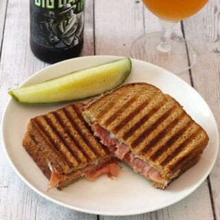 Serrano ham panini recipe.