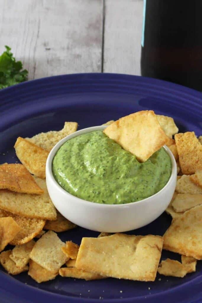 Kale Pesto Dip Recipe - Cooking Chat