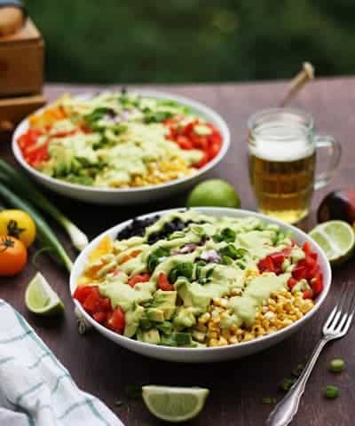 Vegan Mexican Chopped Salad