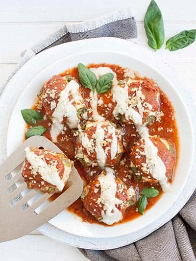 vegan ravioli