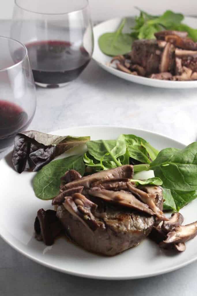 Filet Mignon with Shiitake Mushrooms - Cooking Chat