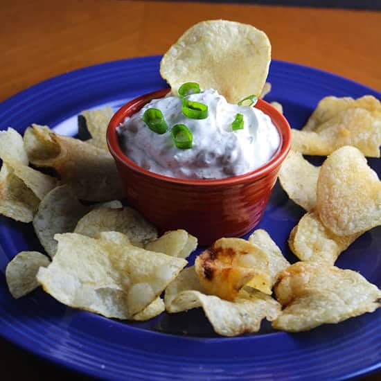 Super Easy Spicy Green Onion Dip recipe