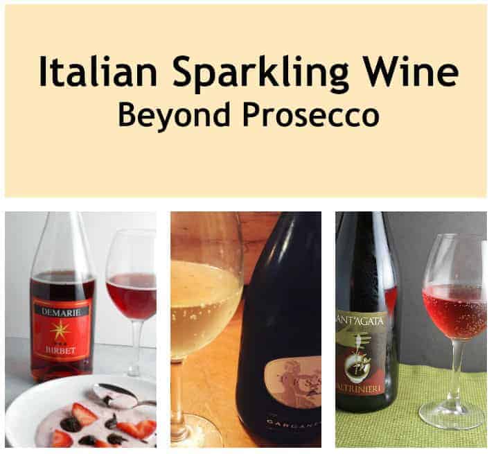 Italian Sparkling Wine Beyond Prosecco #ItalianFWT - Cooking Chat