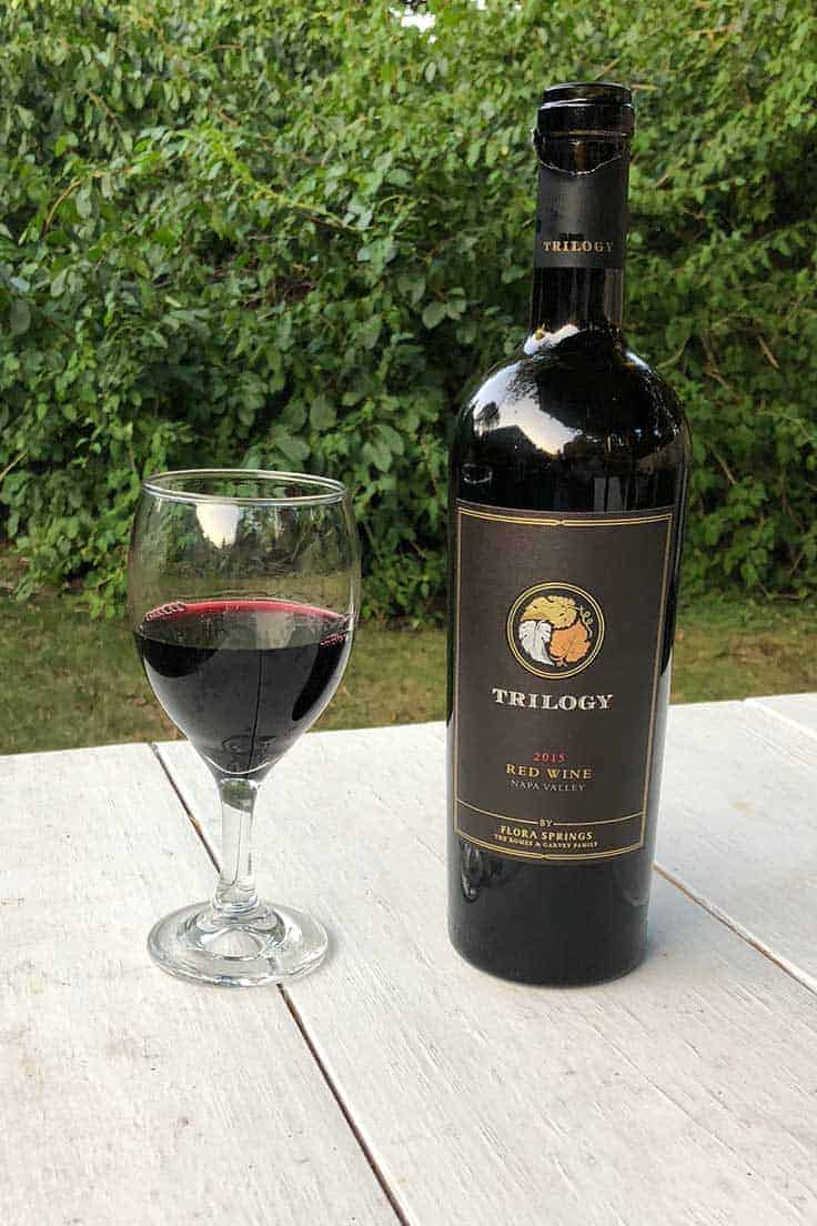 Trilogy Cabernet blend from @florasprings in Napa Valley is an excellent wine, and a great way to observe #CabernetDay!