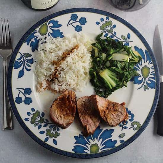 Asian Grilled Pork Tenderloin recipe