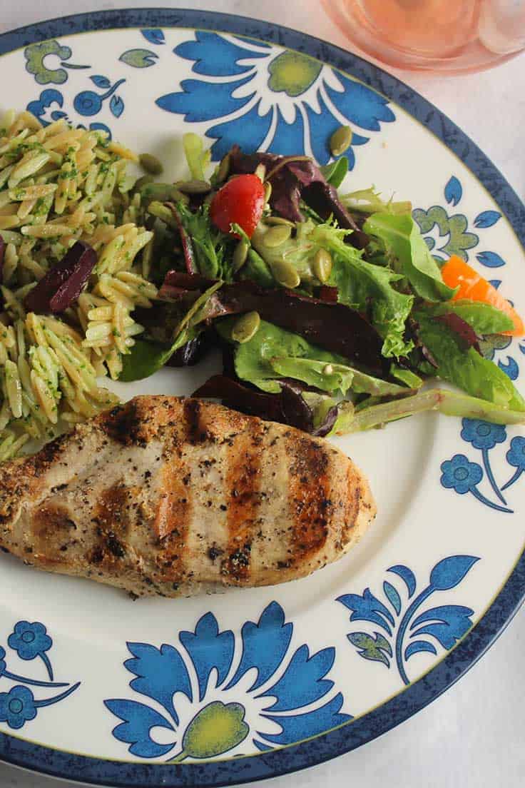 an easy marinade makes for tasty Mediterranean Grilled Chicken.