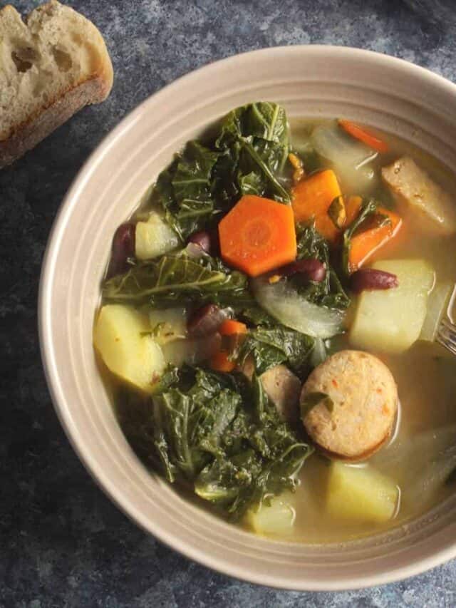 Kale Soup With Potatoes And Sausage