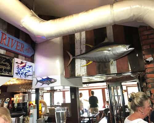 dining room at Skipper Chowder House