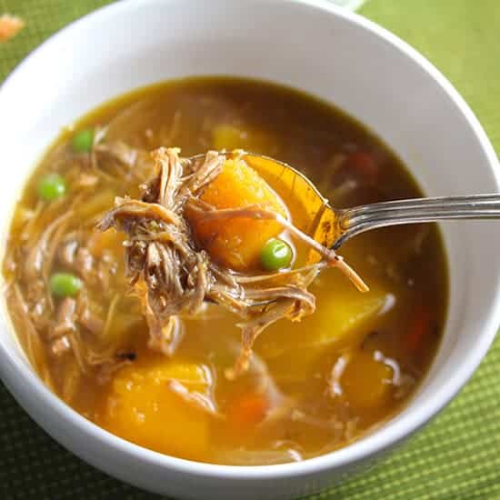 turkey and butternut squash stew