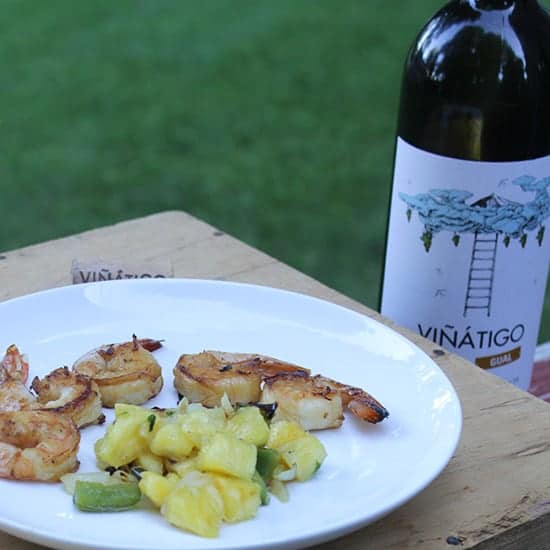Vinitigo Gual wine from the Canary Islands