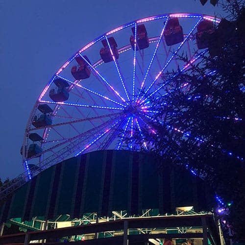 Ferris wheel at Canobie Lake