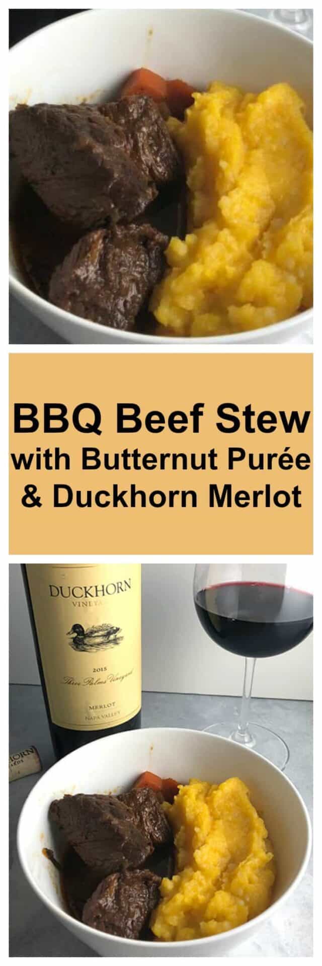 BBQ Beef Stew with Three Palms Merlot #winePW #MerlotMe - Cooking Chat