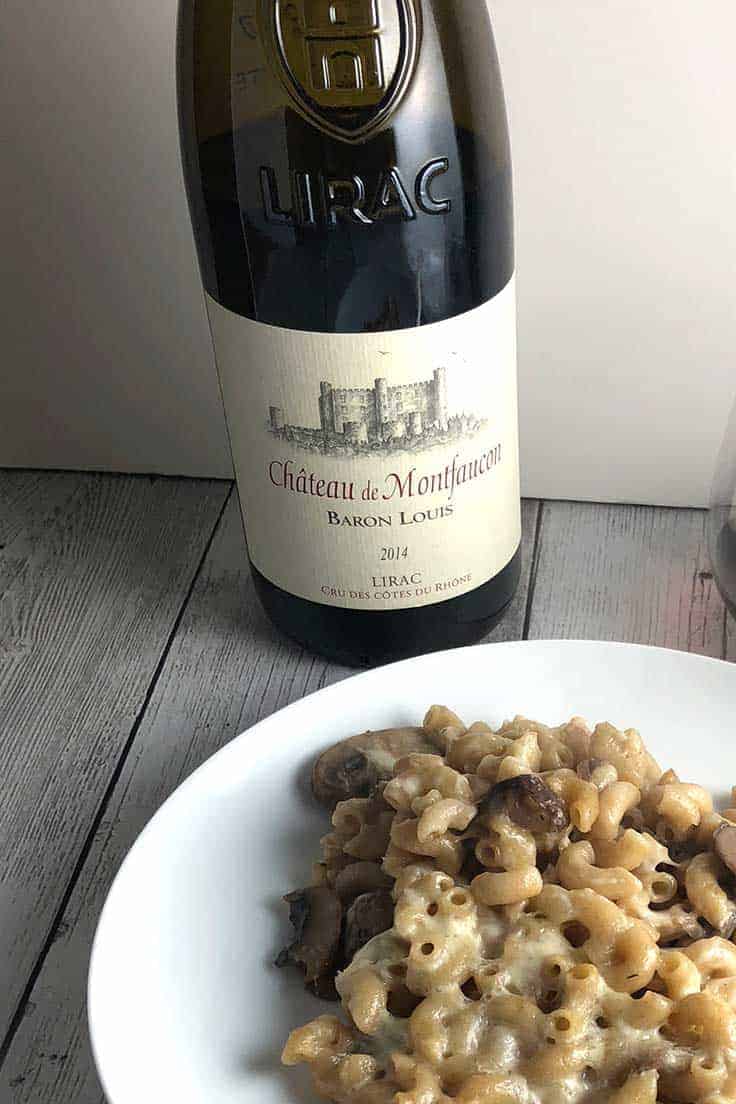 Chateau Montfaucon Lirac Rouge is a very good red wine from the southern Rhone River Valley. #wine #RhoneRiver #sponsored