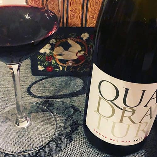 Quadratur red wine blend from Southern France.