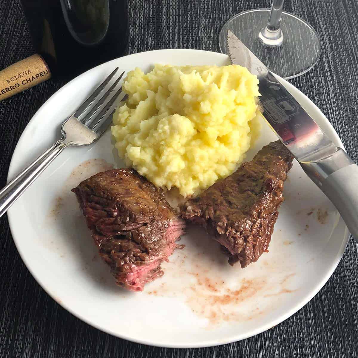 Bbq Baked Steak Tips With Wine From Uruguay Cooking Chat