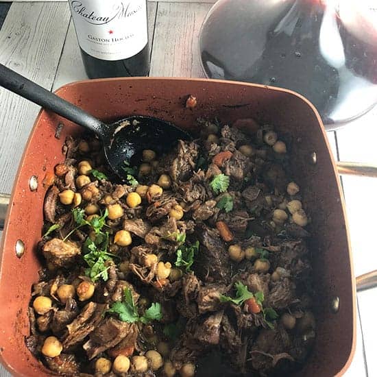 beef and lamb tagine