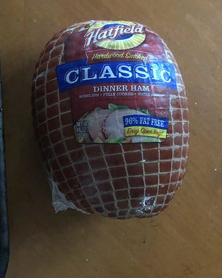 Classic 3 lb Hatfield Ham