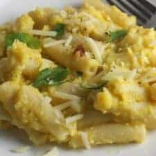 Creamy Roasted Acorn Squash Pasta-image
