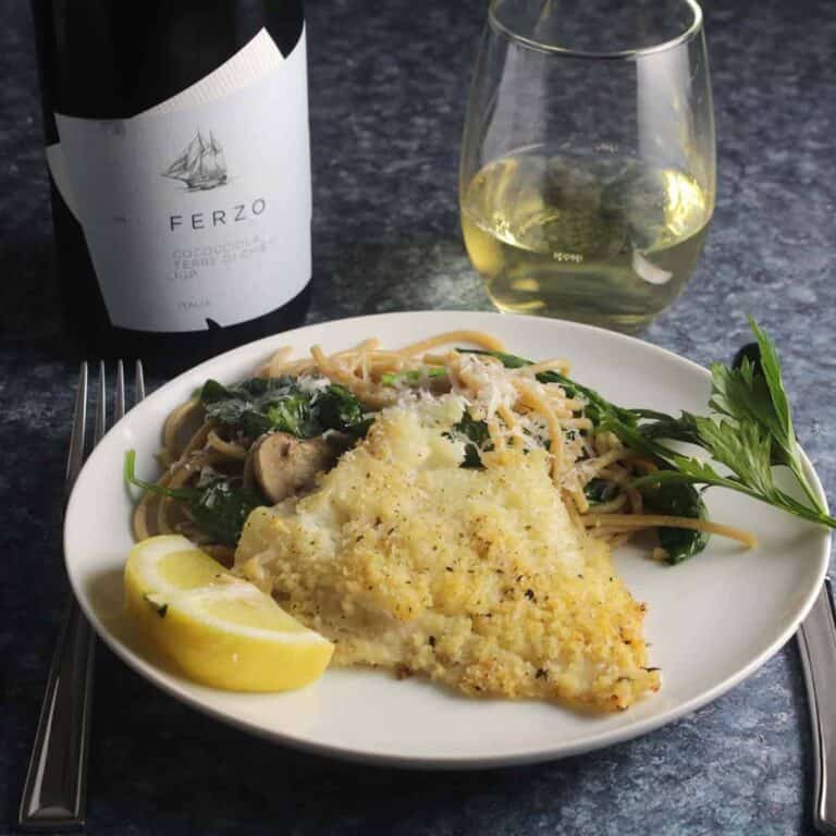Baked Haddock with Pasta and White Wine from Abruzzo ItalianFWT