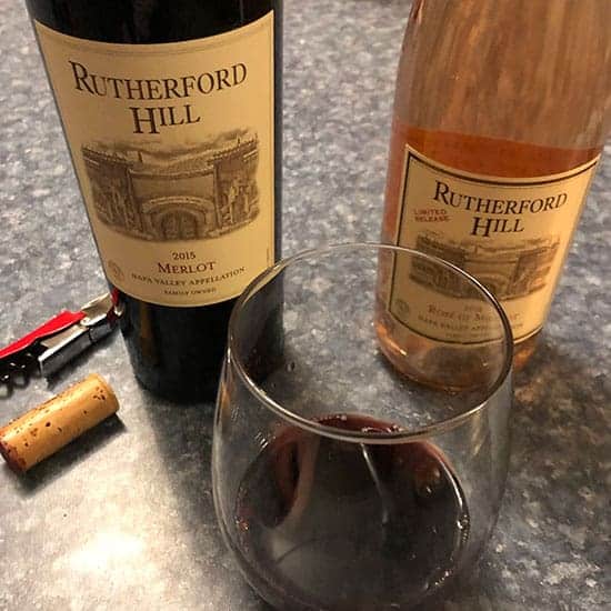 Rutherford Merlot and rosé