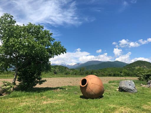 clay qvevri used for winemaking