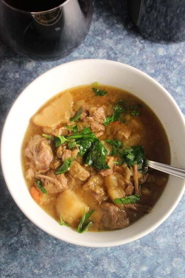 Slow Cooker Irish Lamb Stew - Cooking Chat